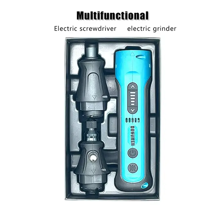 Tournevis électrique sans fil aste multifonctionnel