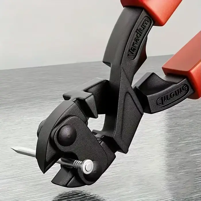 Mini-cisaille multifonctionnelle pour fils métalliques, coupe-fils en acier, pince coupante robuste 