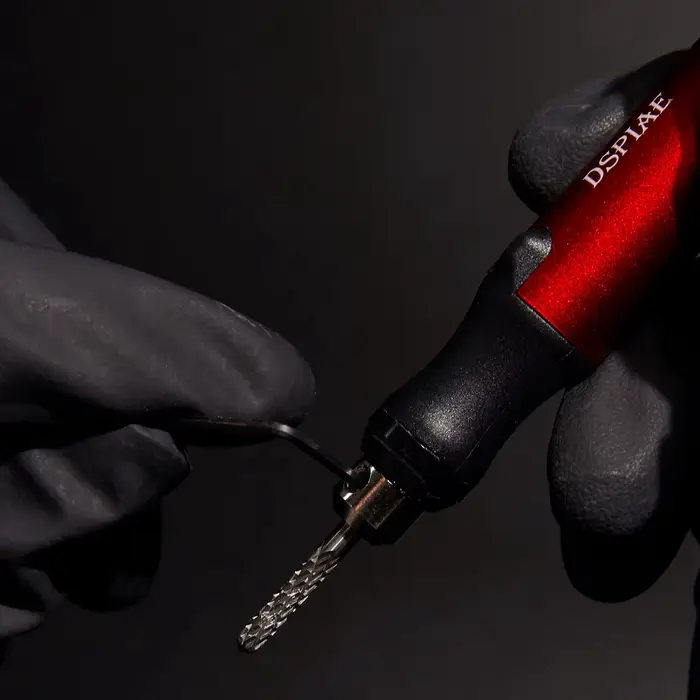 DSPIAE ES-P ponceuse stylo éponge disque de ponçage rond pré-coupé papier de verre abrasif utilisé