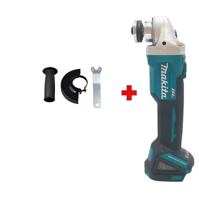 Meuleuse d'angle sans fil Makita DGA404 125/100 mm, machine de découpe sans fil, meuleuse haute puis