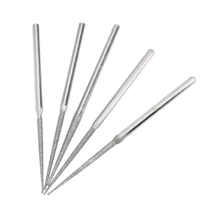 Tiges de meulage diamantées pour perceuse