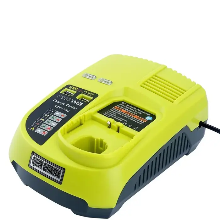 Chargeur de batterie pour Ryobi 12V-18V ni-cd ni-mh Li-ion remplacement