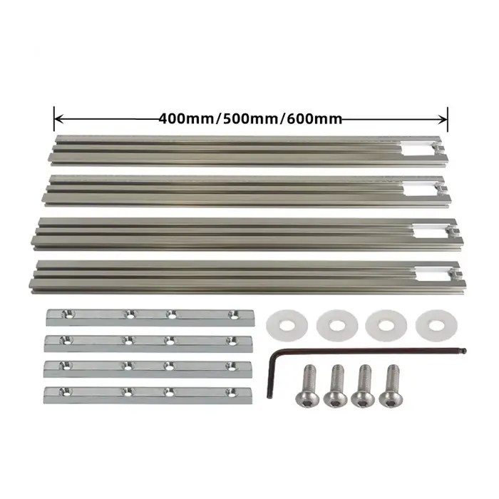 Machine de découpage, rainure de fraisage, Rail de guidage de gravure, support réglable multifonctio