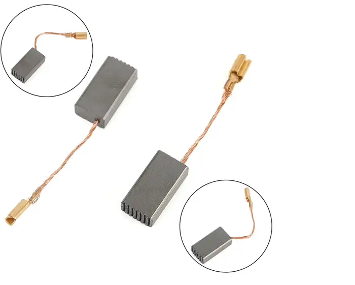 Balais de charbon compatibles avec Bosch GWS6-115E 8-100 8-125C/CE 580 660 670 780C PWS8-125 6-115E 7-115 E 8-125 pour moteur électrique