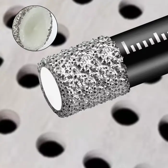 Jeu de forets diamantés secs pour granit, céramique, carrelage en marbre, pierre, verre, matériau du