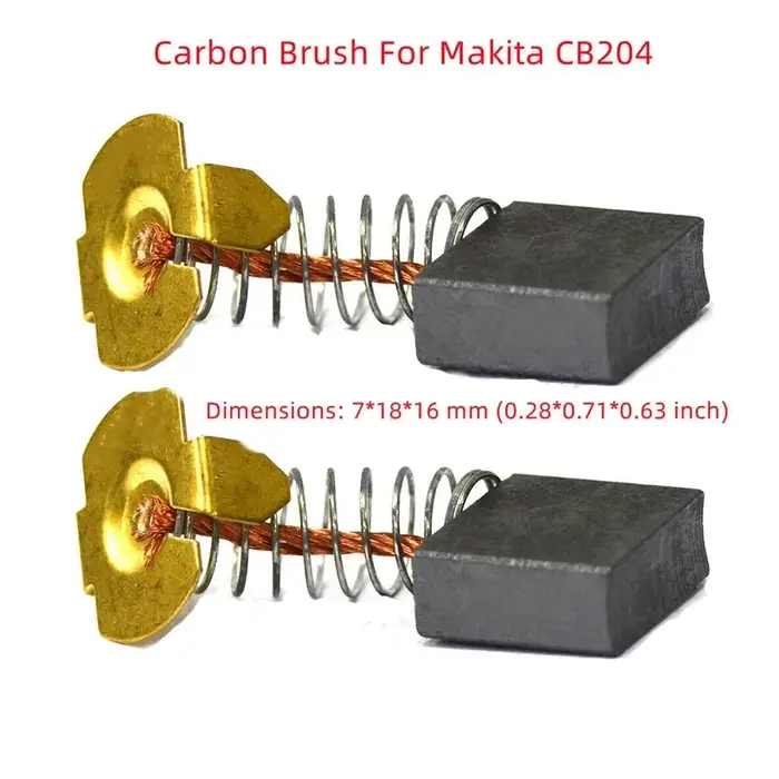 Brosses de carbone pour moteur, 2 pièces, charbon de moteur, meulage de charbon de remplacement pour