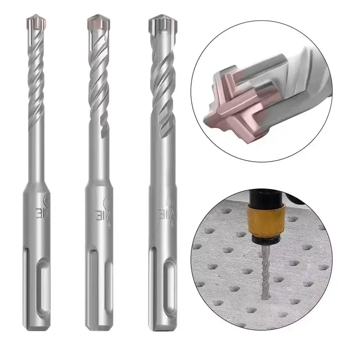 1 pièce Mèche de perçage SDS Plus pour béton 5/6/7/8/10/12mm 110mm 160mm