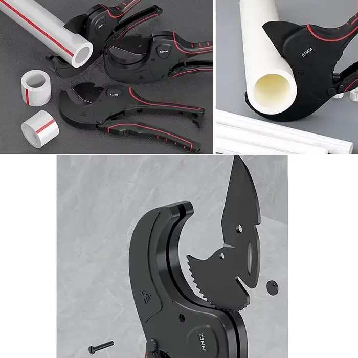 Machine de découpe de tuyaux en PVC