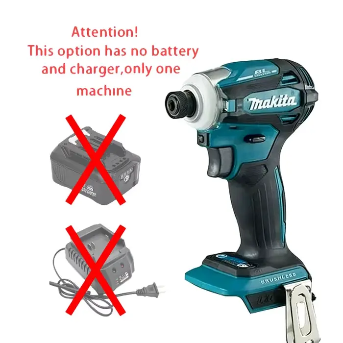 Perceuses sans fil Makita DTD172, perceuse à batterie, visseuse sans balais, tournevis électrique 18