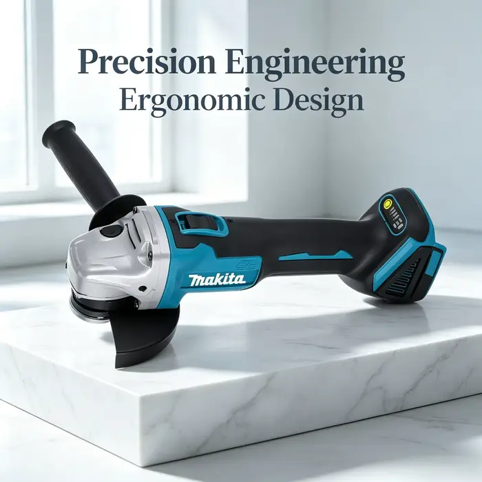 Meuleuse d'angle sans fil Makita DGA504 18V (125 mm) - Outil électrique au lithium multi-usage (machine nue)