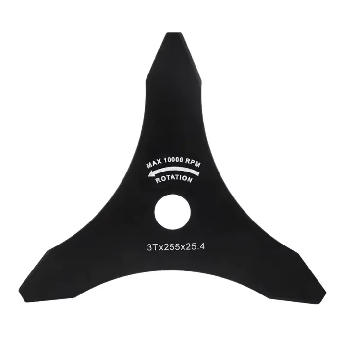 3 dents débroussailleuse débroussailleuse lame de tondeuse accessoires de tondeuse à gazon