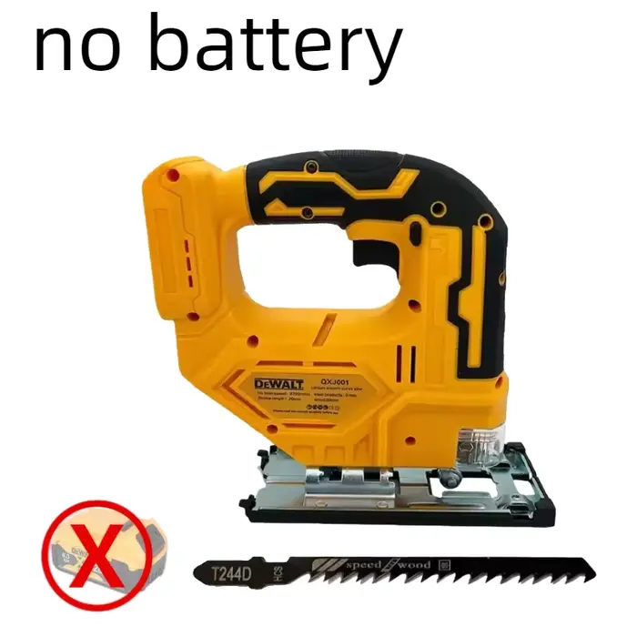 Scie sauteuse sans fil Dewalt 2700 tr/min, sans balais, multifonction portable, réglable, pour le tr