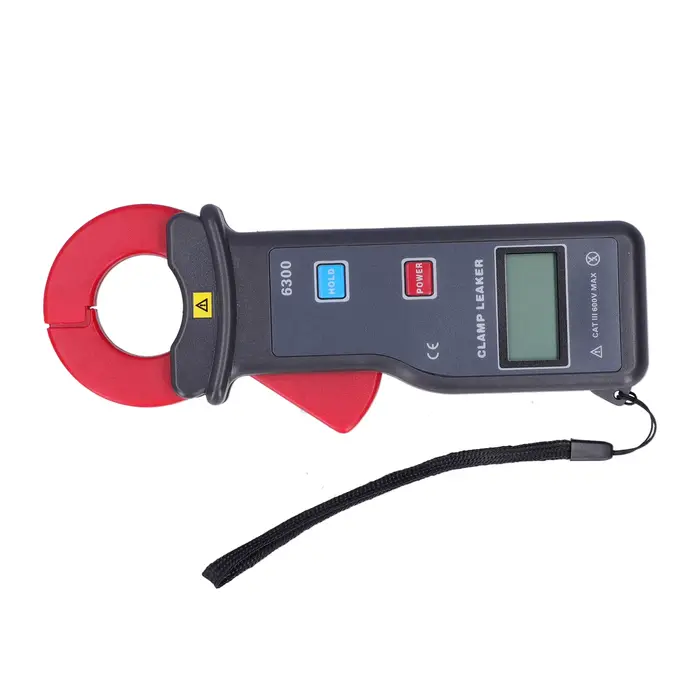 Compteur de courant de fuite à pince numérique avec communication USB, ETCR-6300, 0mA-60A, Nouveau