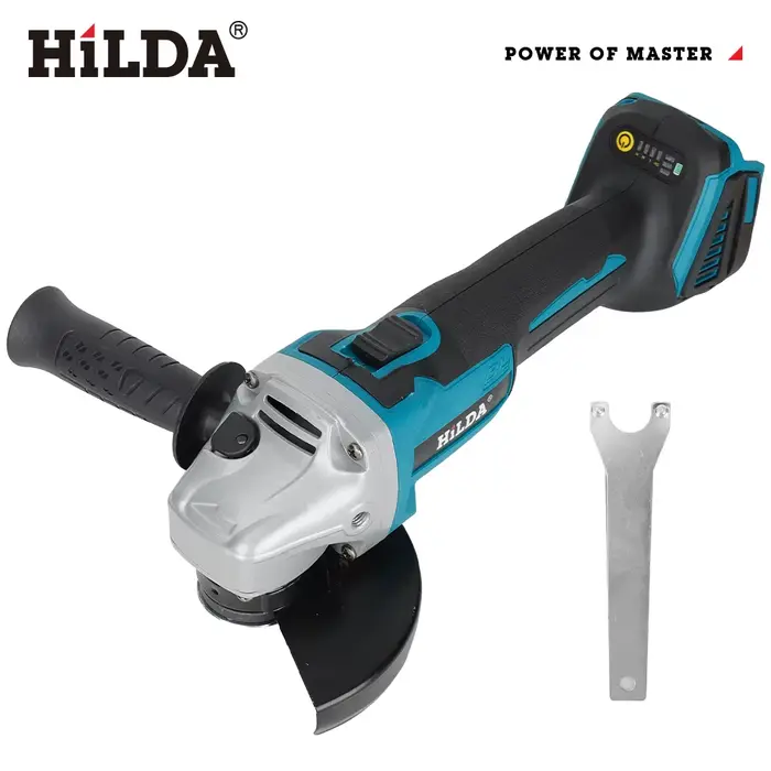 HILDA 125mm meuleuse d'angle sans brosse et brossée rectifieuse sans fil coupe 12V