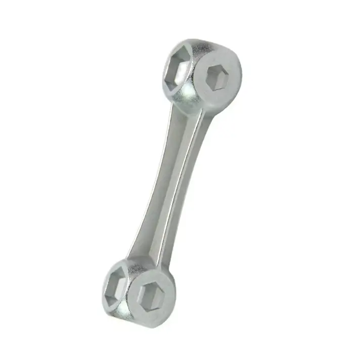 Clé à douille hexagonale portable multifonctionnelle 10 en 1, outil manuel compact pour l'entretien 