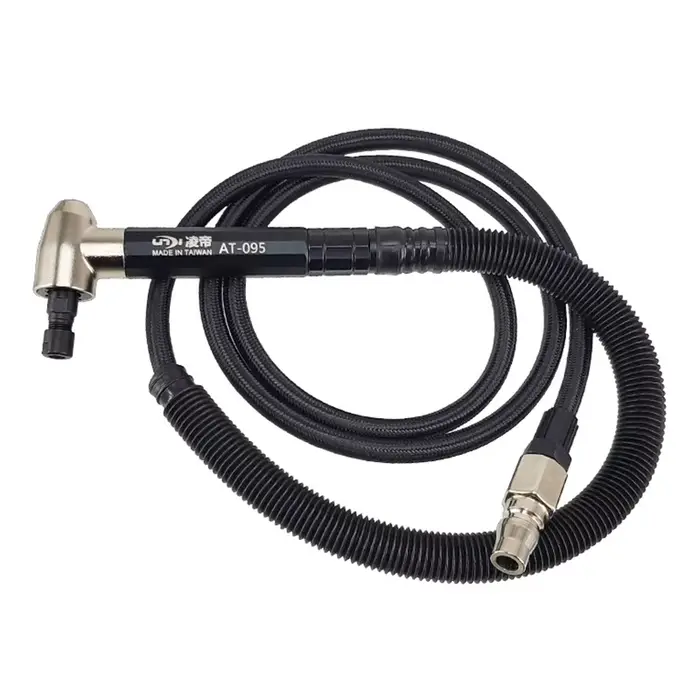 Lingdi-Stylo de meulage pneumatique à coude AT-095, résistant à l'air, 3mm, 90