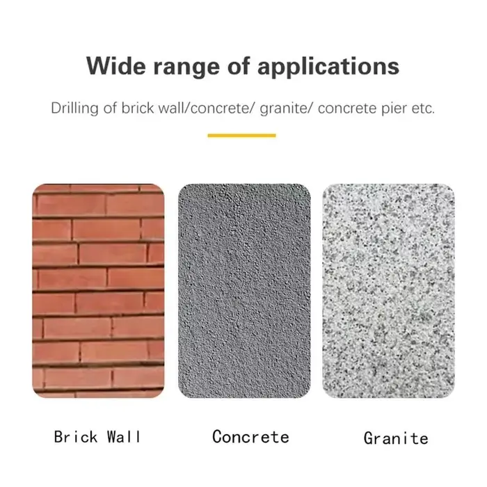 1 pièce Mèche de perçage SDS Plus pour béton 5/6/7/8/10/12mm 110mm 160mm