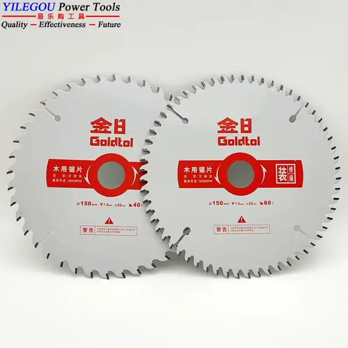 Lames de scie circulaire 4" 5" 6". Lames de scie TCT de haute qualité