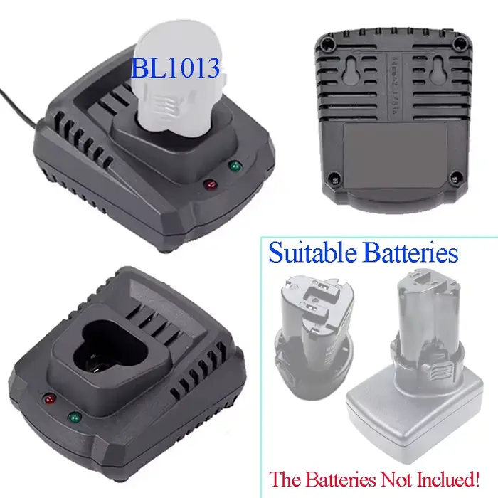 Pour Makita 10.8V 12V BL1013 accessoires de batterie au Lithium BL1014 Li-ion chargeur