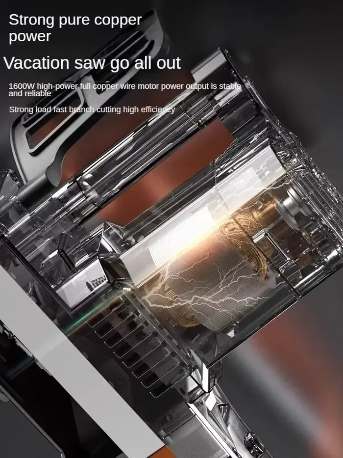 Scie électrique petite et légère 220 V pour l'élagage et la coupe des arbres