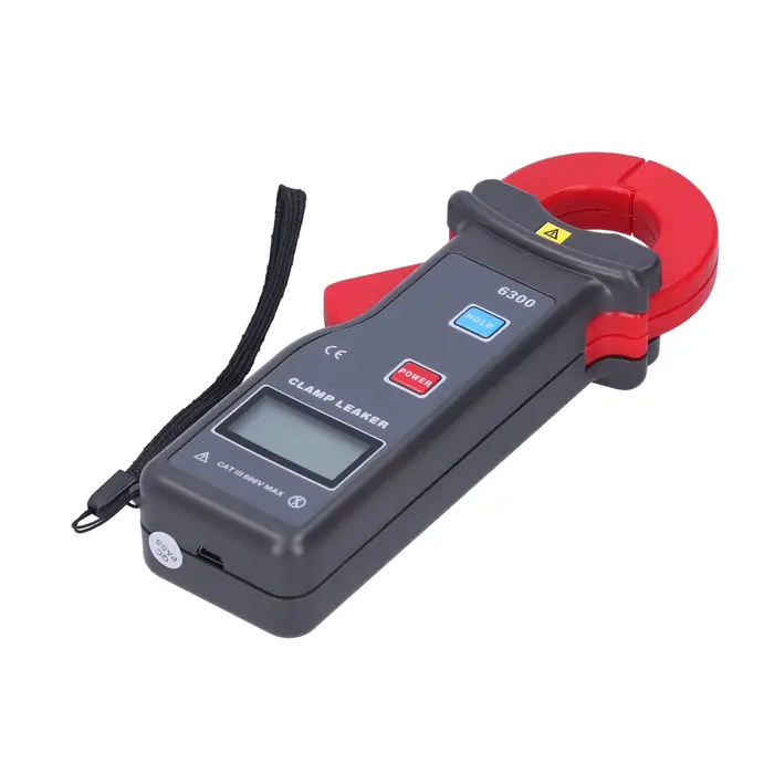 Compteur de courant de fuite à pince numérique avec communication USB