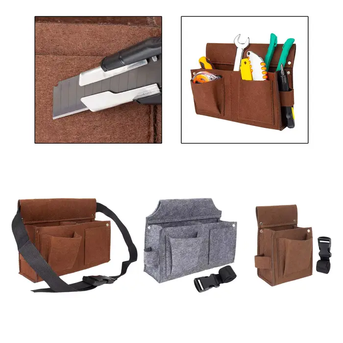 Pochette porte-outils, fixation de Clip de ceinture polyvalente