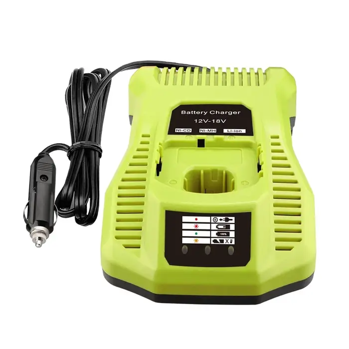 Chargeur de batterie pour Ryobi 18V Lithium Portable allume-cigare prise voiture
