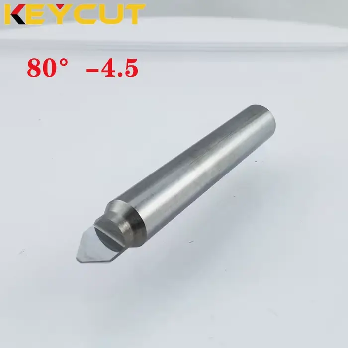 Fraise en carbure 80 ° 90 ° 95 ° 100 ° 105 ° pour machine duplicateur de clé manuelle verticale