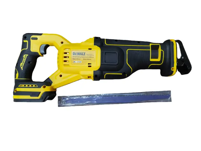 Scie alternative sans balais DeWalt à batterie lithium, scie électrique pour le travail du bois et s