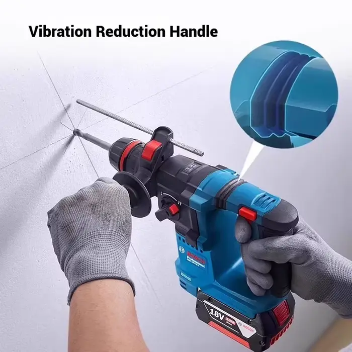  Marteau perforateur rotatif sans fil léger Bosch GBH 18V-18 GBH 18V-18 X, outil électrique 2-en-1 pour percer le béton