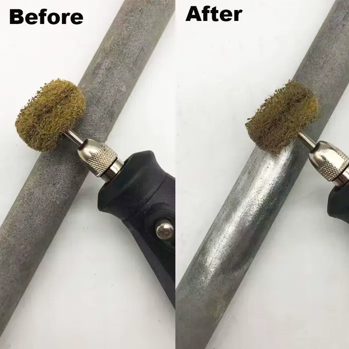 Mini perceuse, brosse Abrasive
