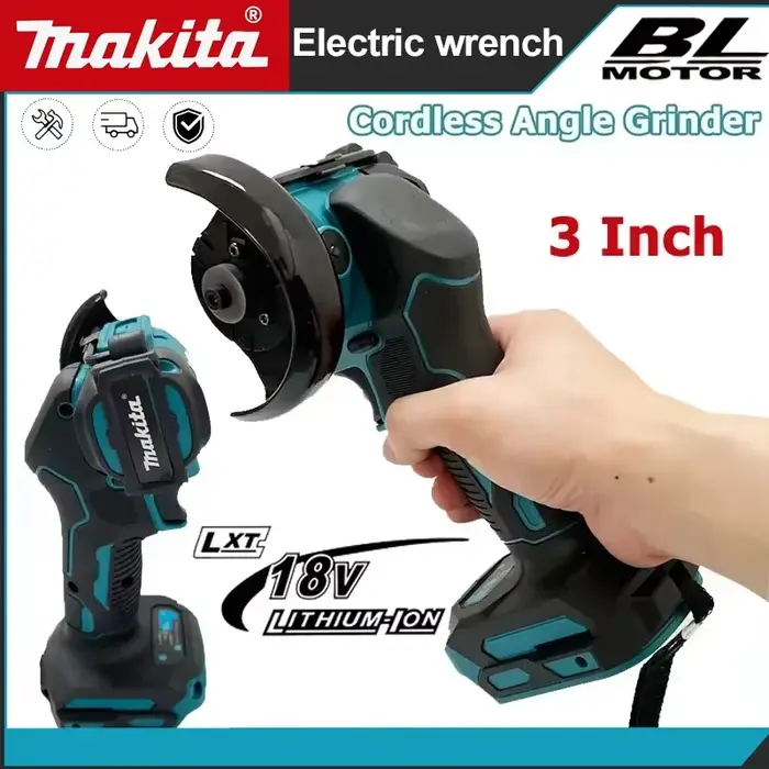 Makita - Mini meuleuse d'angle sans fil de 3 pouces