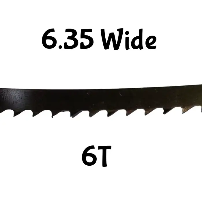 SK5 scie à ruban outil de travail du bois 1 pièce longueur 1400 1425 2560 1065mmX6.35 WideX 6T 10T 1