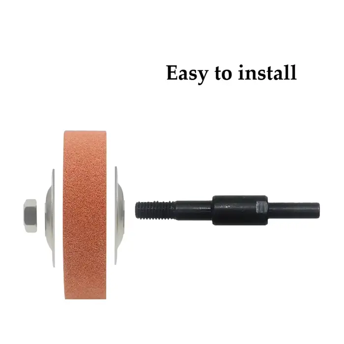 Tête de brosse de roue en tissu de polissage