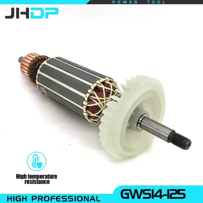 Moteur d'armature de perceuse 220V de remplacement pour meuleuse d'angle Bosch GWS 14-125 GWS14-125