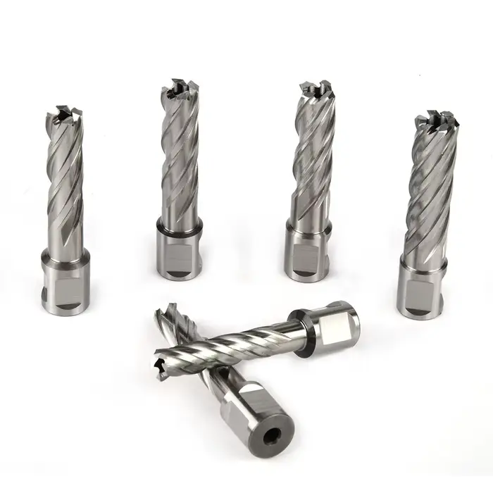 Forets à trous durables de 25 mm en acier inoxydable avec queue Weldon