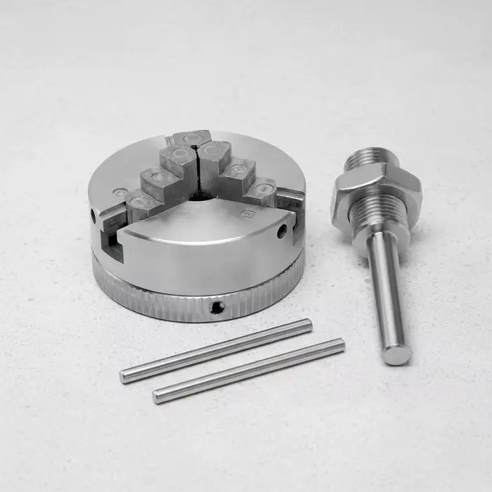 Mandrin de perçage autocentrant robuste pour tour électrique, 3 ou 4 mors, avec attache M12, outil d