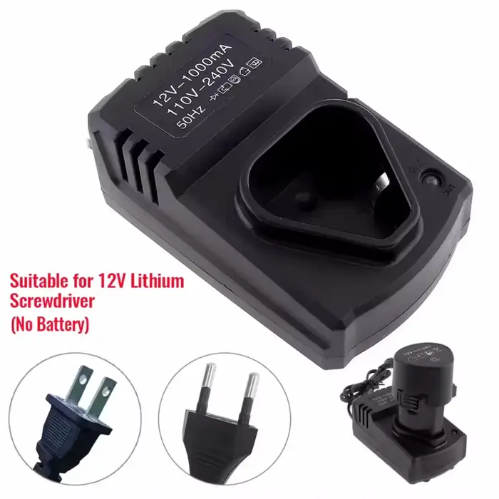 Chargeur de perceuse électrique 12V