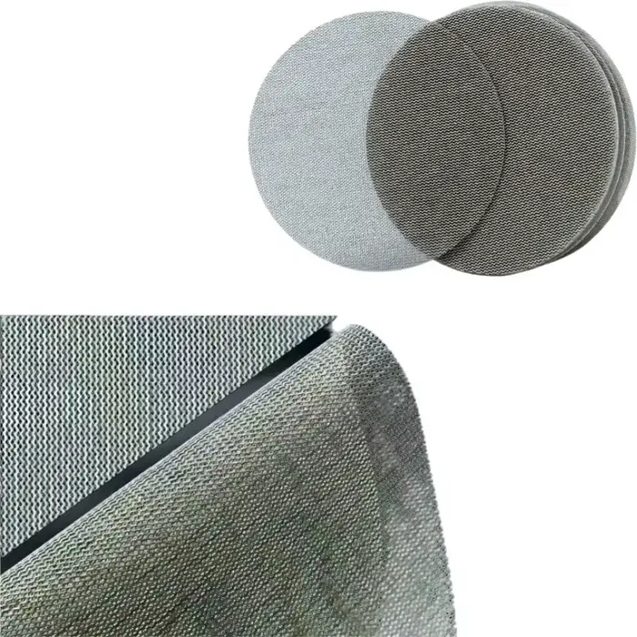 29 pièces de papier abrasif de polissage de 5 pouces, grain 120, finition lisse, pour utilisation av
