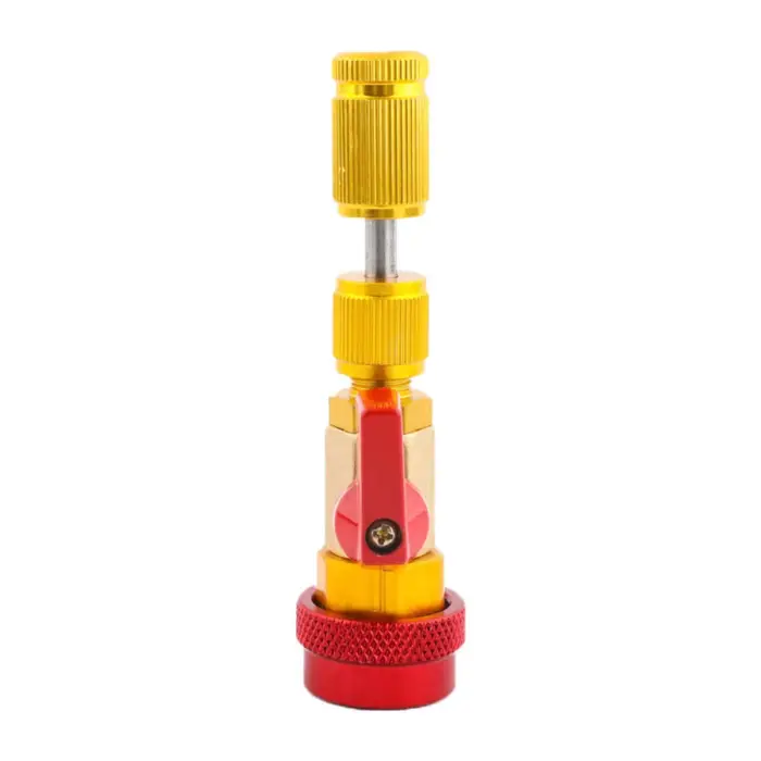 Outil de retrait de noyau de Valve de conception ergonomique, dissolvant rapide de côté haut et bas,