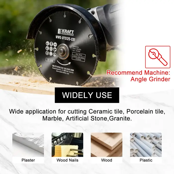 Disque de coupe ultra-fin pour meuleuse d'angle 115/125mm