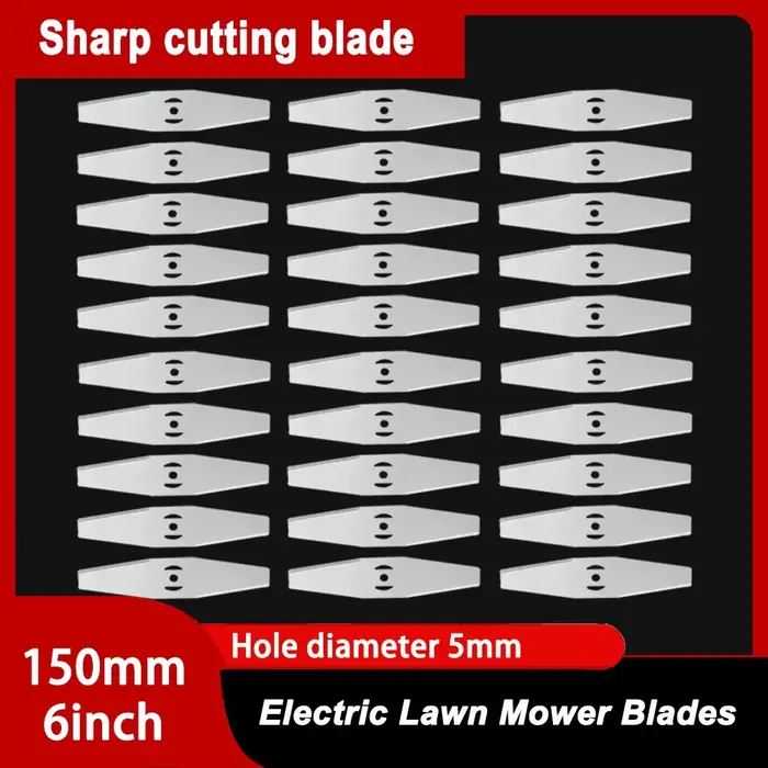 Durable 150mm Replacement Saw Blades Metal Trimmer Head for Cordless Battery Lawn Mower Garden Grass Cutting Tools Weed
