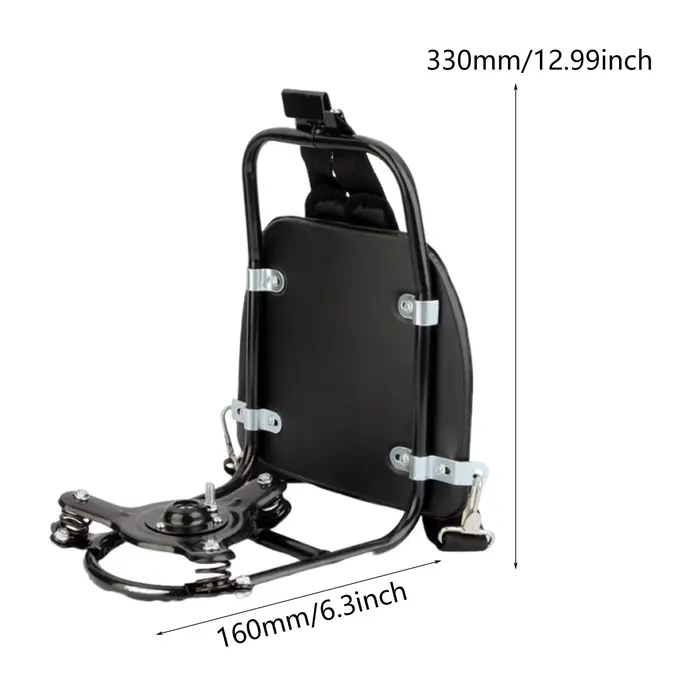 Système de sac à dos de débroussailleuse avec Base triangulaire, accessoires robustes, support de to