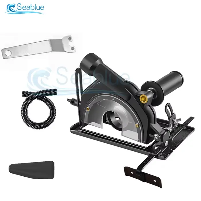 Convertisseur de meuleuse d'angle manuelle réglable en coupe 40mm, outil de Table pour le travail du