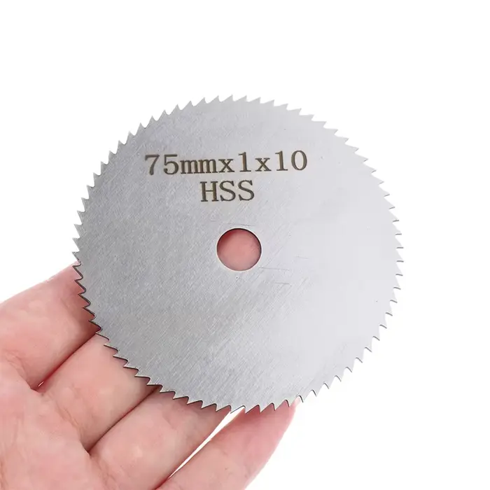 1 pièce Lame de scie circulaire miniature de 3 pouces (75 mm) à 72 dents