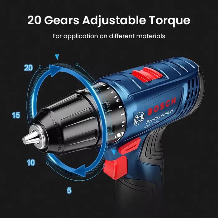 Bosch-Perceuse électrique sans fil aste GSR120 Li