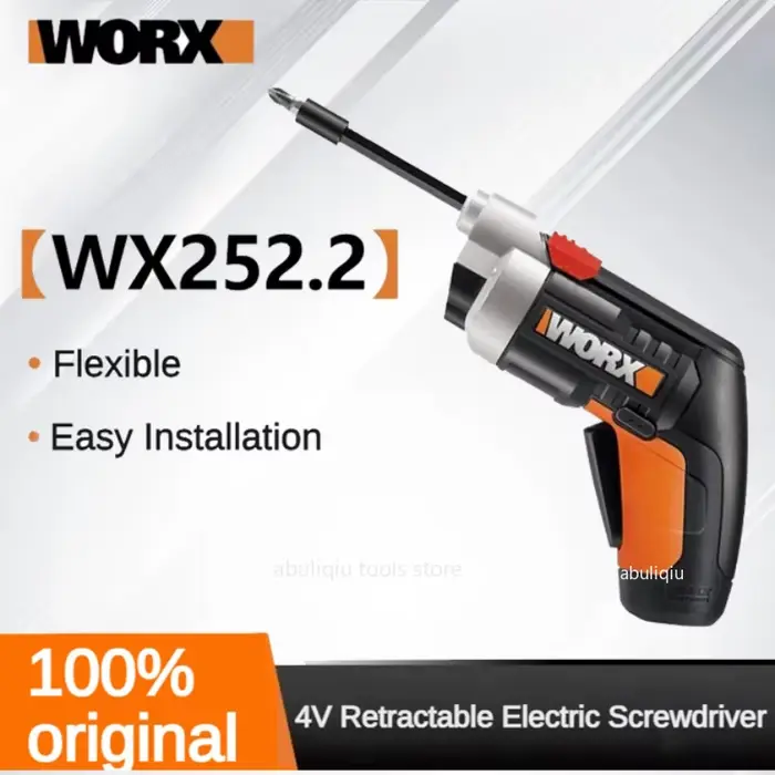 Worx WX252.2 4V Mini jeu de tournevis électriques intelligent évolutif sans fil jeu