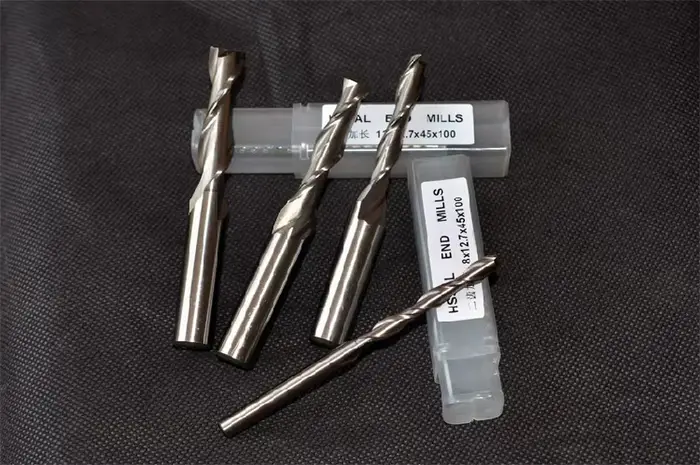 6,8,10,12 mm, mèche de routeur spirale Upcut, tige 1/2 et 1/4