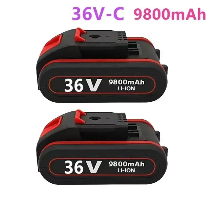 Nouvelle batterie 21V 36V 9.8Ah pour perceuse électrique