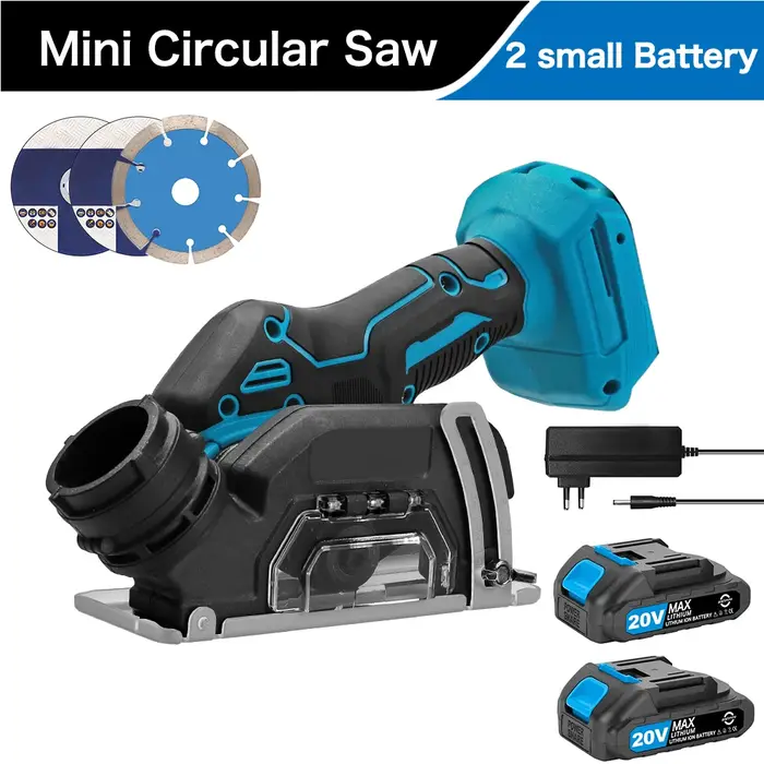 Petite Machine de découpe électrique sans fil de 3 pouces, compacte, 76MM, 20000 tr/min, Mini meuleuse d'angle pour batterie Lithium-Ion 18V